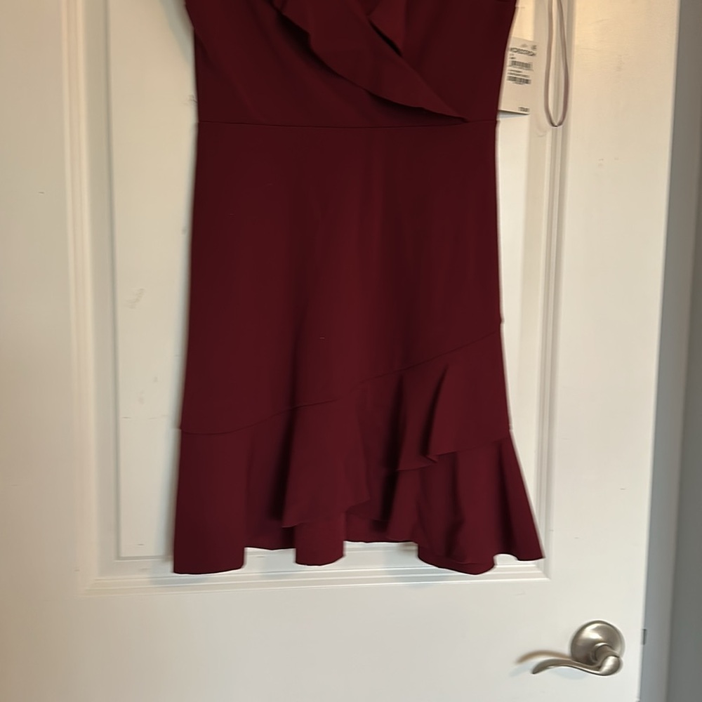 Chelsea28 Ruffle Mini Dress - Size Small - Picture 4 of 7
